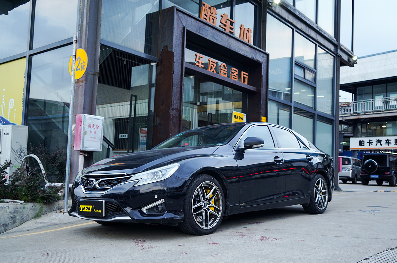 BBK для Toyota Mark X установленный большой тормозный комплект Передний P60S поддельные 6 поршневых калибров
