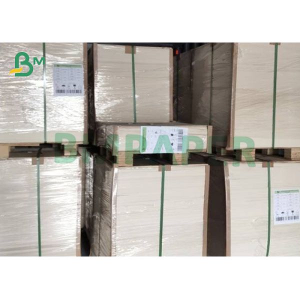 1200gsm Couche Duplex Thick Board Sheet White Gray One Side Coated