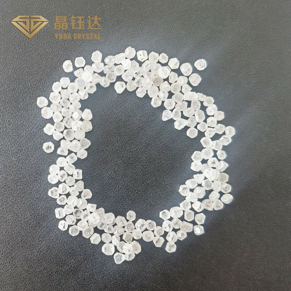 0.8-1.0 неграненого алмаза размера HPHT карата небольших Uncut белых для ювелирных изделий