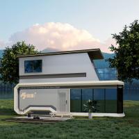 Maison-capsule futuriste prix 2 chambres maison-capsule préfabriquée