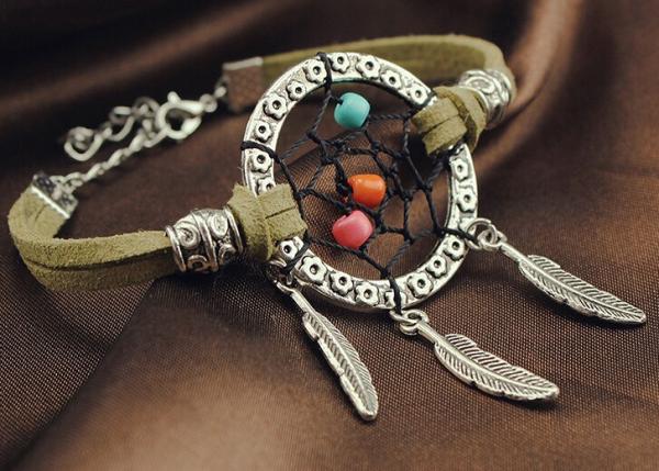 Party Decoration pretty Colors Available Wholesale Indian Feather Dream Catcher