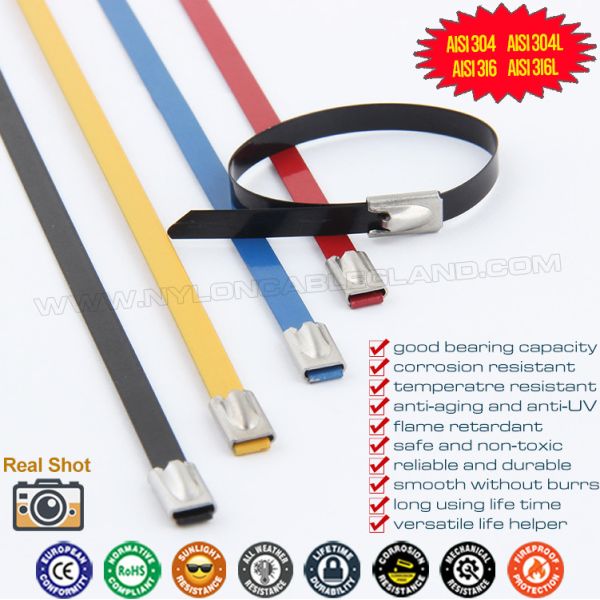 Epoxy Coated Metal Cable Ties