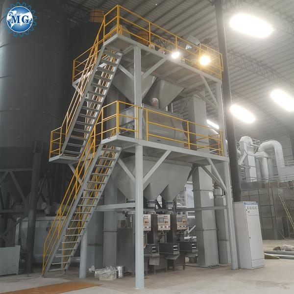 4m High Capacity Tile Adhesive Making Machine 50 - 100t / H Using Cement