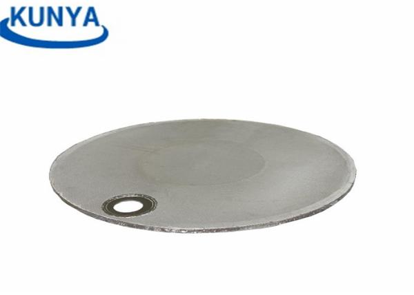 O bronze 1mm pulveriza o disco de aço redondo do metal com o furo 316L de bronze