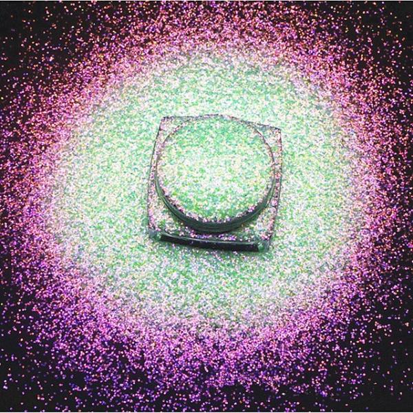 Bulk Purchase Fine Glitter Powder Colorful Polyester Glitter for Cosmetic Products