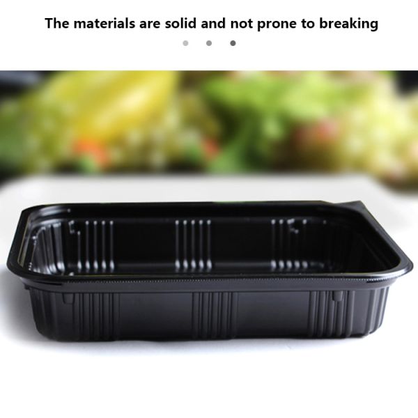 Wholesale disposable meat roll box food grade high-grade plastic box antifreeze meat slice box with lid
