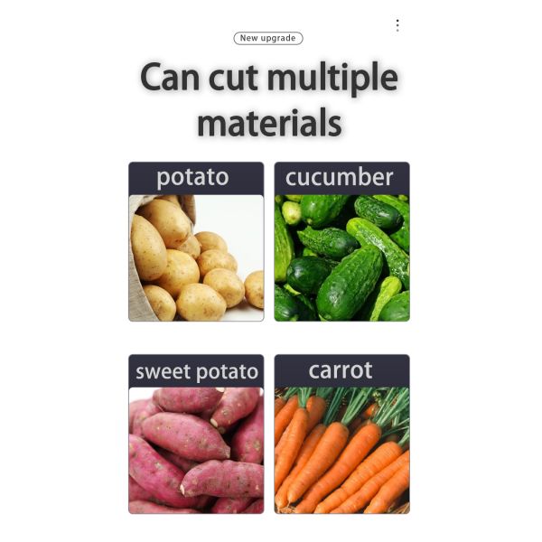 2023 Automatic Commercial Vegetable Cutting Machine Auto Industrial Multipurpose Potato Cutter With Cheap Price For Sale