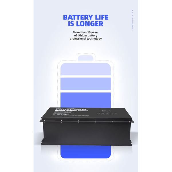 48V Electric Buggy 165Ah Lithium Ion Battery With BMS