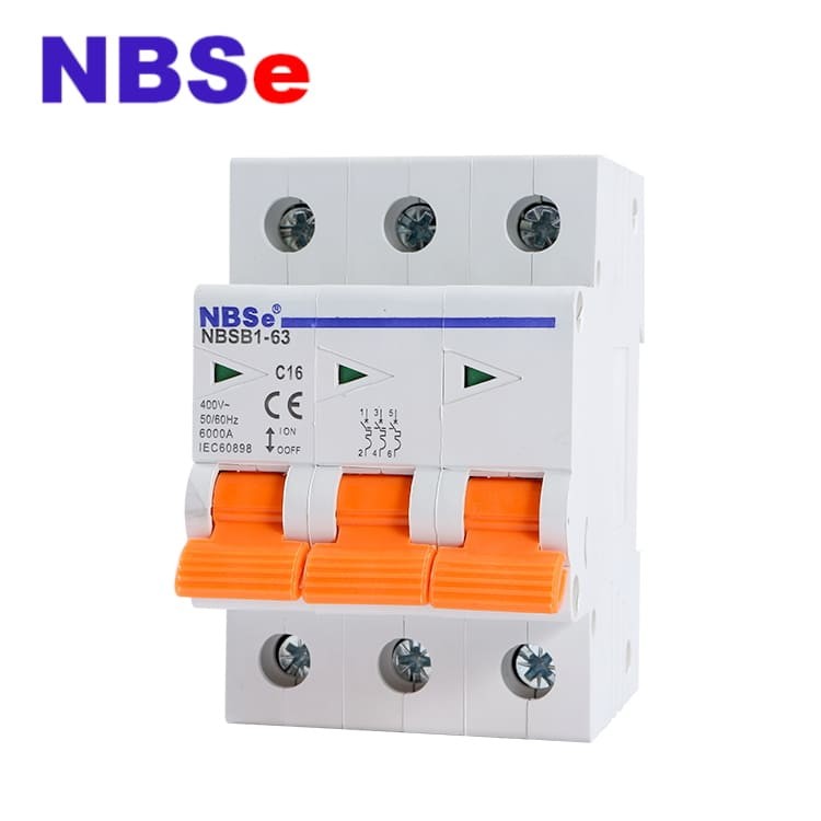 Перегрузите автомат защити цепи поляка защиты IEC60898 6kA 3