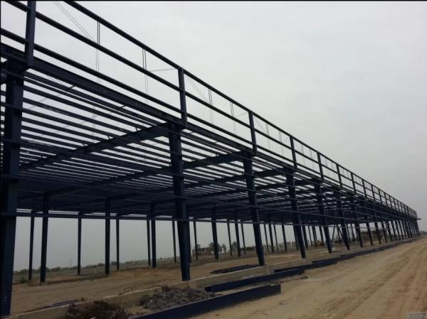 Prefabricated Light Steel Structure Construction Warehouse Fabrication