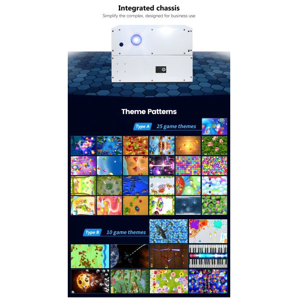 Interact Slide Game Interactive Projection Game For Shopping Mall Amusement