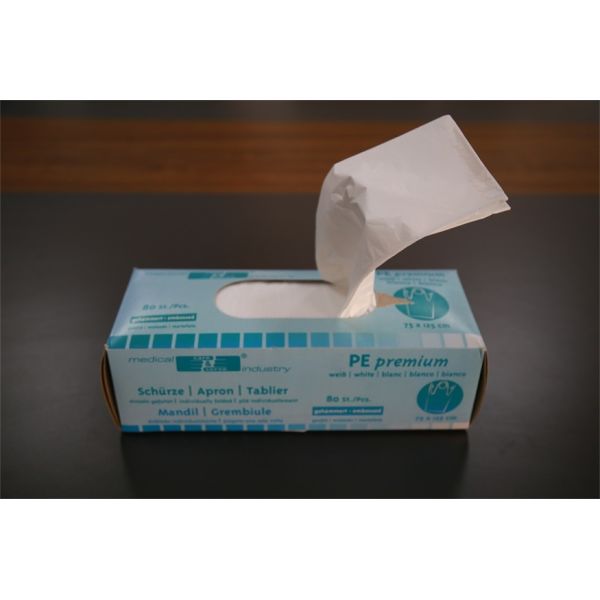 Polythene Disposable Cleaning Gloves / Plastic Serving Gloves Eco Friendly