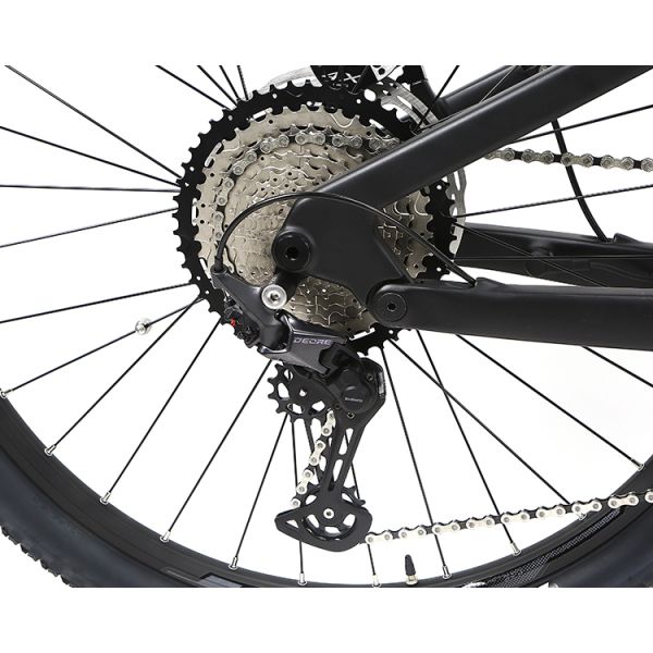 EM10 Углеродные волокна Внутренние кабели Средний двигатель Задний шок Электрический помощник велосипеда