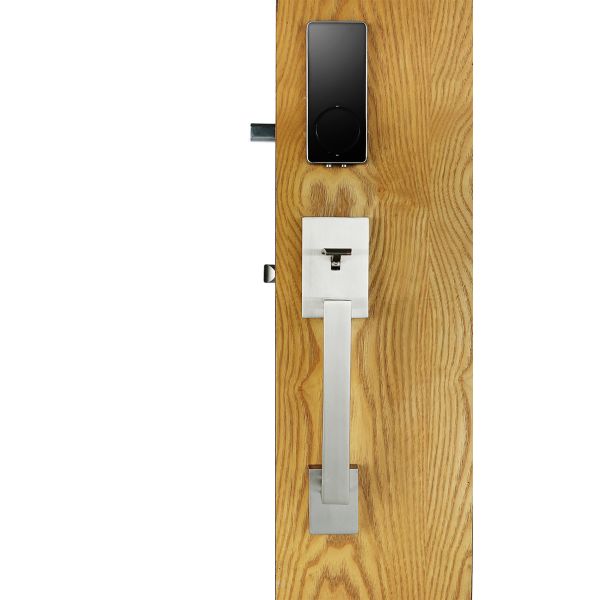 Cerradura de puertas electrónicas de hotel de aleación de zinc Conjunto de mano para tarjeta RFID sin llave