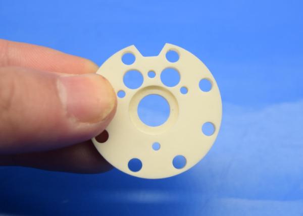 Thermal Heat Insulation Alumina Ceramic  Pad Disc /  Alumina Nitride Spacer Gasket