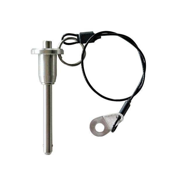 Pin de liberación rápida de acero inoxidable con cerradura de chorro de resorte