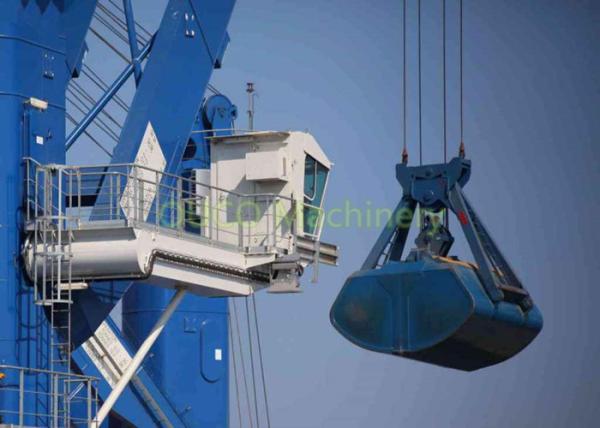 Underwater Hydraulic Clamshell Bucket Two Rope With Large Handling Capacity