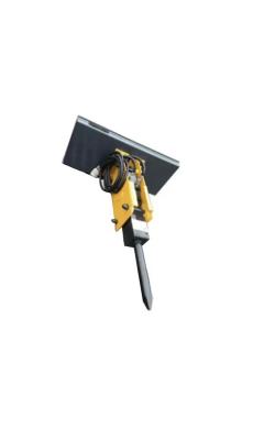 90-120 Bar Skid Steer Attachments Hydraulic Rock Breaker 700-1200 Bpm