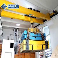 Guindaste aéreo elétrico de Ton Double Girder Overhead Crane do controle 10 da cabine
