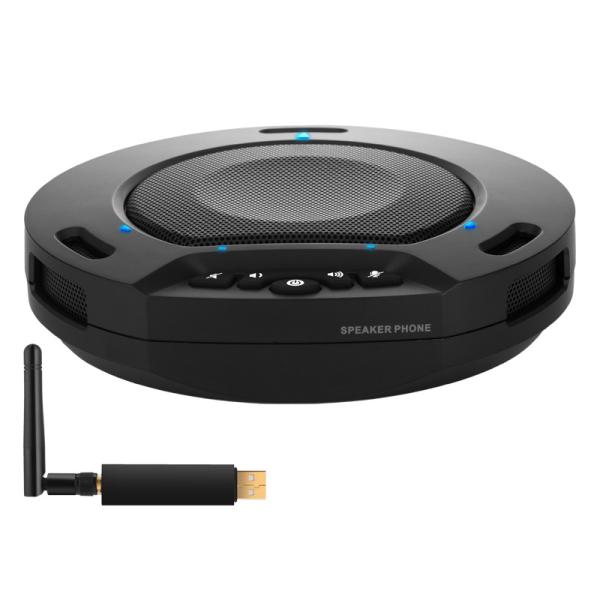 Speakerphone Connected Omnidirectional Video Conferencing Microphone Two Microphones Radio