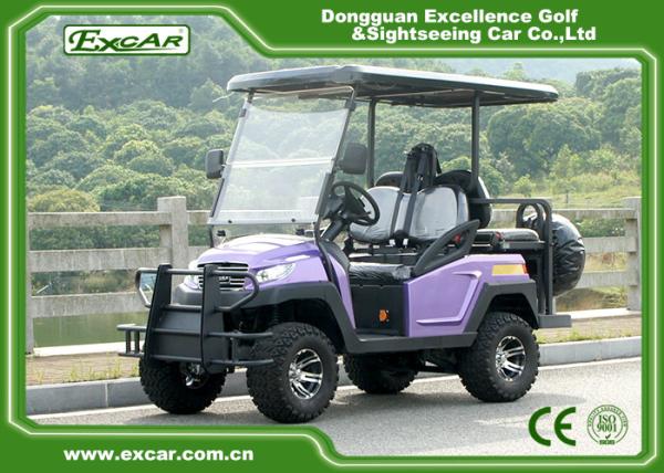 A caça elétrica de Excar Carts o carrinho de golfe bonde para caçar carrinhos de golfe da caça