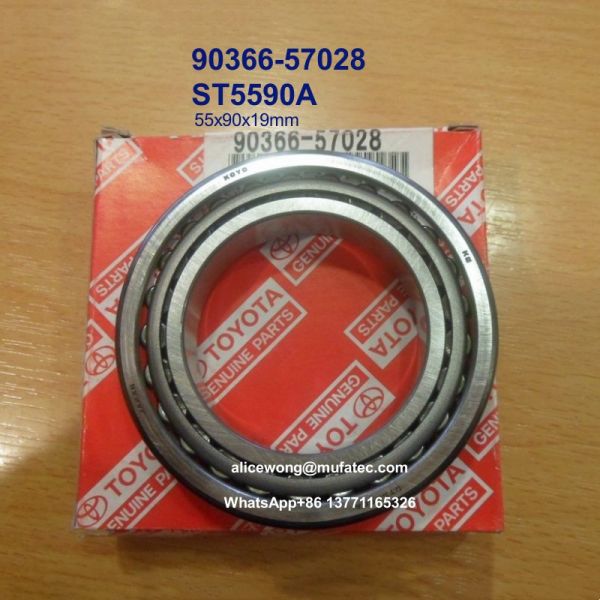 ST5590A 90366-57028 Toyota Lexus Front Differential 55x90x19mm Taper Roller Bearings