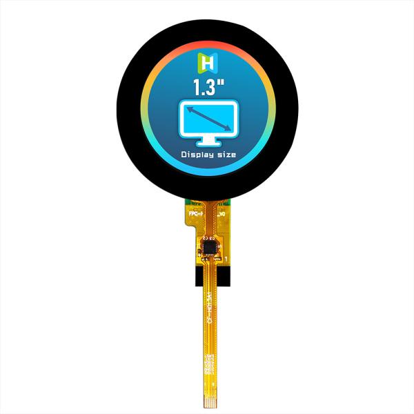 1.3 inch round IPS MIPI TFT LCD display capacitive touch ST7796DW