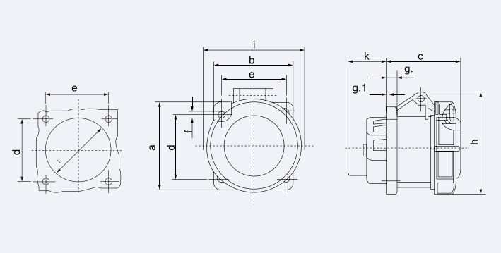 IP67 Промышленные мужские и женские розетки водонепроницаемые соединители для подключения наружных светодиодных дисплеев