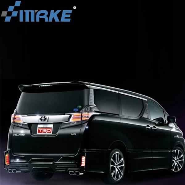 Toyota Vellfire LED Rear Bumper Light Alphard Led Rear Fog Lamp Reflector
