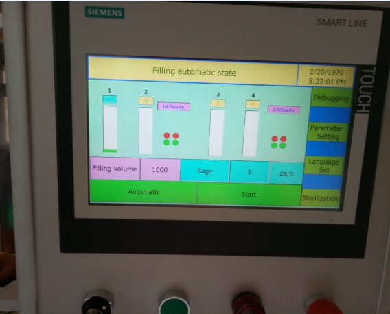 0.8KW Infusion Bag Filling Machine 60Hz Iv bag Filling And Sealing Machine