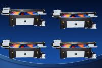 USB3.0 Interface 4 Disposition de la buse Imprimante UV Cylindre pour l'impression de cylindres