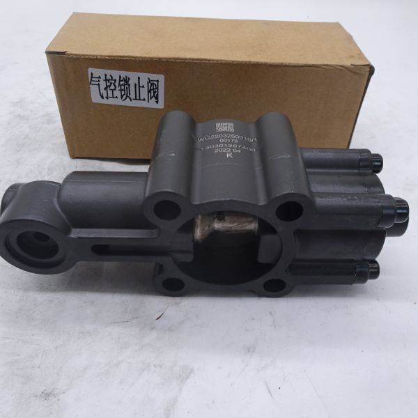 WG2203250010 Sinotruk Howo Truck Parts Truck Transmissions Gearbox Parts Pneumatic Locking Valve Air operated lock valve