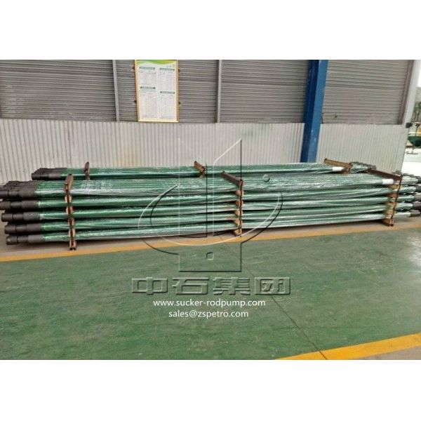 High Strength Well Pump Tubing With Metal Spray Plunger Alloy Steel Raw Material