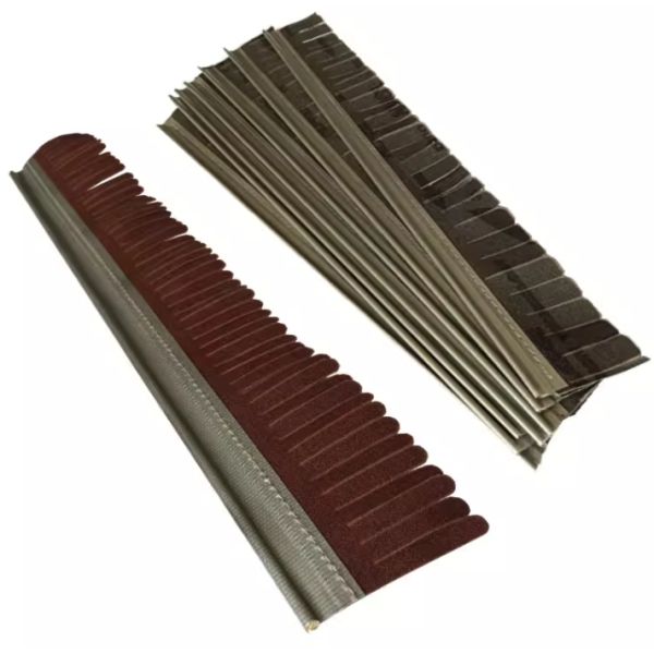 Grit 80#-600# Aluminium Oxide Strip Brush Sandpaper Brush For Polishing Wooden Furniture