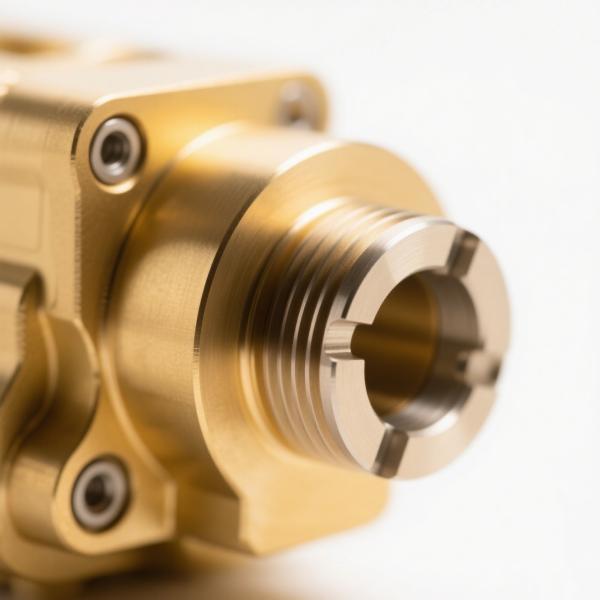 Brass CNC Turning Service High Precision Custom Automobile Engine Parts