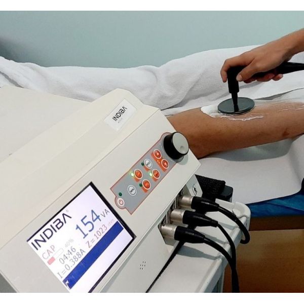 Ret CET Indiba Tecar Therapy Machine Anti Cellulite 448k RF оборудование для скульптуры тела