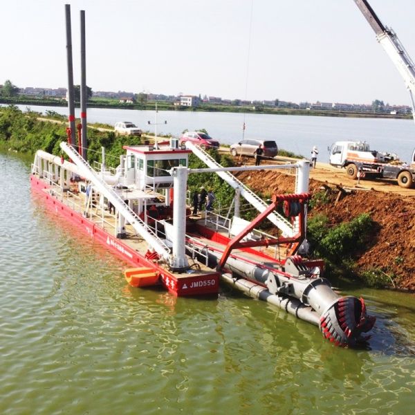 Custom Made Cutter Suction Dredger Ship 4000m3/H Long Working Life
