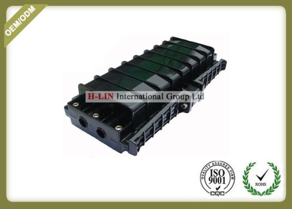 96 Cores Waterproof Horizontal Fiber Optic Closure Cable Connection Box
