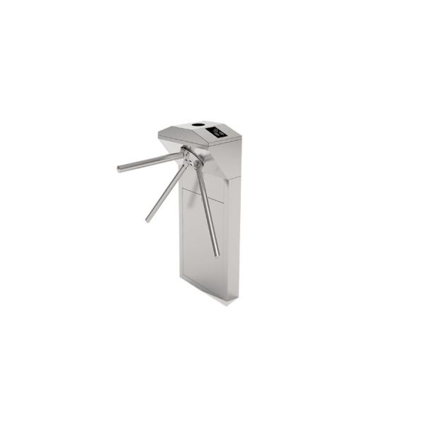 SUS304 Stainless Steel Bi-directional LED Indicator Tripod Turnstile Gate for Access Control