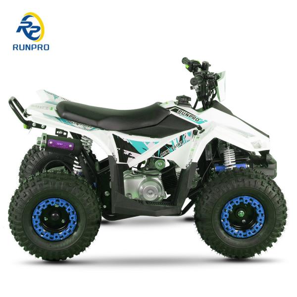 540MM Seat Height Sporty ATV Quad Bike 70CC 110CC Gas Powered 2WD 12V Voltage Models