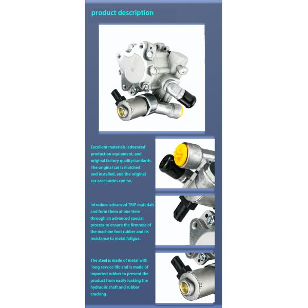 ZPY Бренд Оптовая автозапчасти Бренд Новый Audi Q5 8R Модели с динамическим рулевым приводом Рулевой насос 8R0145155D