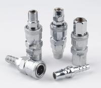 Conector de acoplamiento rápido neumático de grado industrial BSPP / NPT / G Thread 1.0MPa Nitto / Cejn / Rectus Compatible