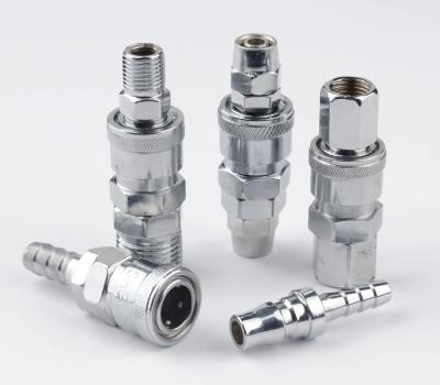 Industrial-Graded Pneumatic Quick Coupling Connector  BSPP / NPT/G Thread  1.0MPa Nitto / Cejn / Rectus Compatible