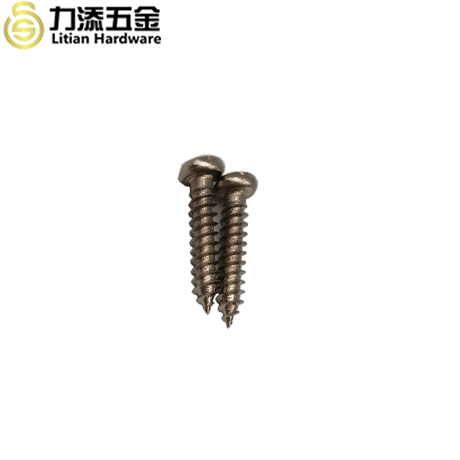 Custom M2 stainless steel cap screw half cup head screw Cross round head screw
