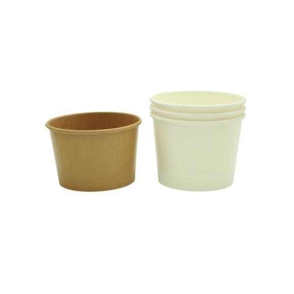 Disposable Food Packaging Soup Paper Bowl 32oz White Cardboard Paper Noodle Box Take Out Food Container with Custom Logo