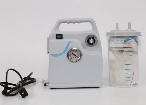 Abs / Pvc Consumable Medical Supplies Small Electric Medical Suction Machine