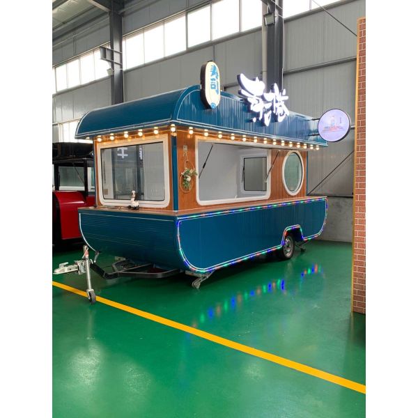 Directly Sell Mobile Catering Food Kiosk Fast Food Trailer with Stainless Steel