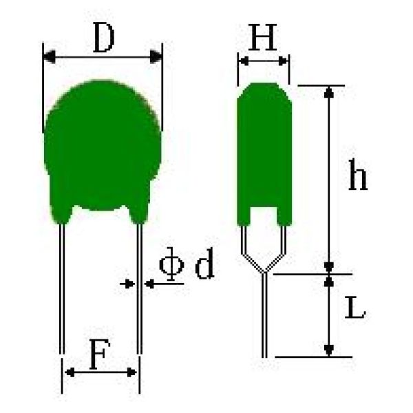 Перестановный тип термистор PTC взрывателя, максимальный токовый автомат 50R ±25% 120C 380V Inrush