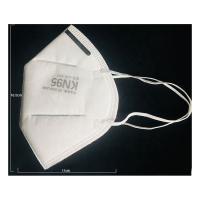 Masque protecteur élevé de la filtration KN95, anti masque protecteur blanc de brouillard enfumé doucement jetable