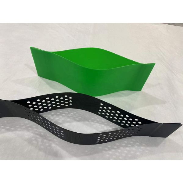 White Plastic HDPE Geocell for Slope Protection and Stable Parking Lot Load Support